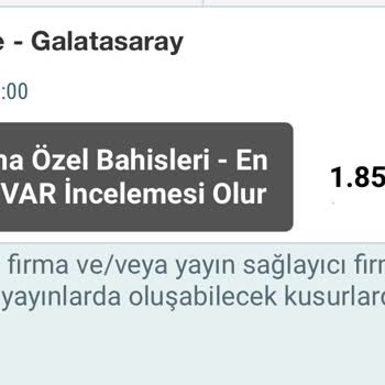 Nesine İddia "En Az Bir Kez Var İncelemesi Olur" Tanımı Yanıltıcı Bahistir