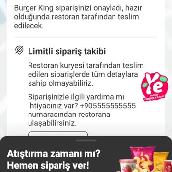 Burger King Kavaklıdere Umursamazlık Dereceleri