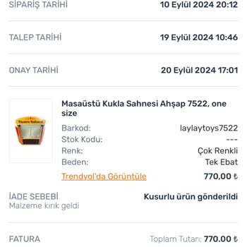 Aras Kargo Özensiz Ürün Taşımacılığı Ürünlerimiz Sürekli Hasar Alıyor