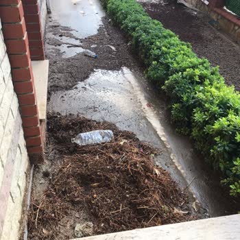 Menderes Belediyesi Özdere Çukuraltı Mevkisinde Toprak Kayması Sahipsiz Kamu Alanı