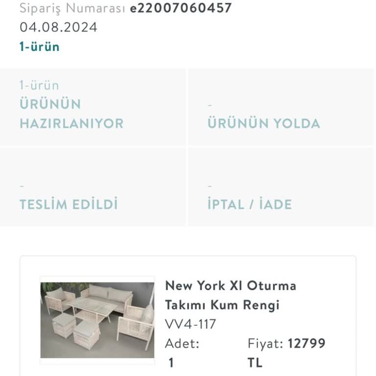 Vivense Sürekli Geç Teslimat Sorunu