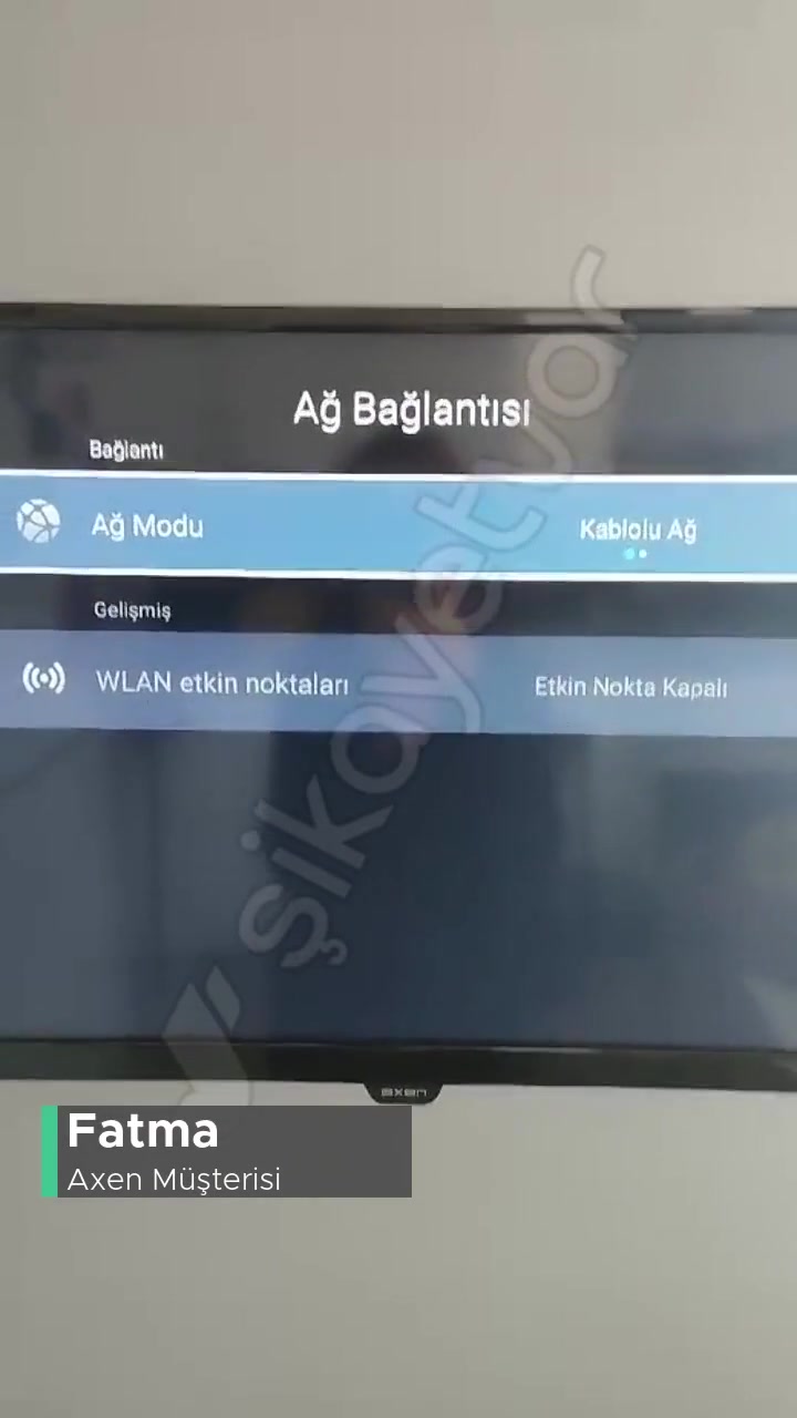 Axen İnternete Bağlanmıyor Televizyon! videonun kapak resmi