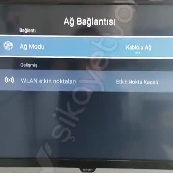 Axen İnternete Bağlanmıyor Televizyon!