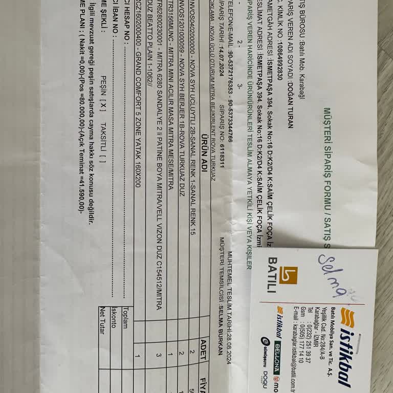 İstikbal Ürünümü Depoda Bekleterek Teslim Etmiyor.