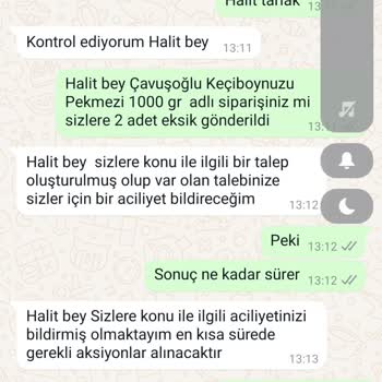 PttAVM Eksik Ürün Gönderimi
