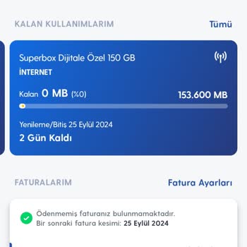 Superbox Kullanımında Veri Takibi ve Yüksek Fatura Sorunu