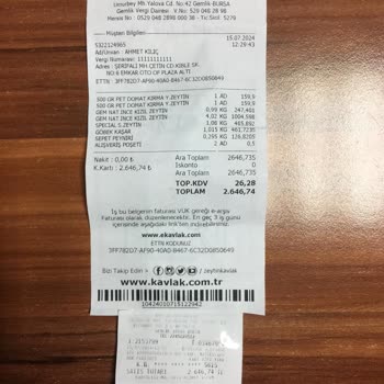 Kavlak Zeytin Kavlak Kızıl Zeytin Ambalajında Küflendi