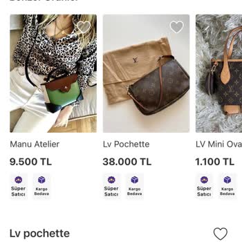 Louis Vuitton Dolap Sahte Ürün Satışı