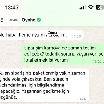 Oysho Online Sattığı Ürünü Tedarik Edemiyor, Siparişi İptal Etmiyor
