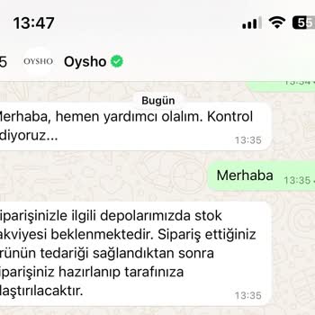 Oysho Online Sattığı Ürünü Tedarik Edemiyor, Siparişi İptal Etmiyor