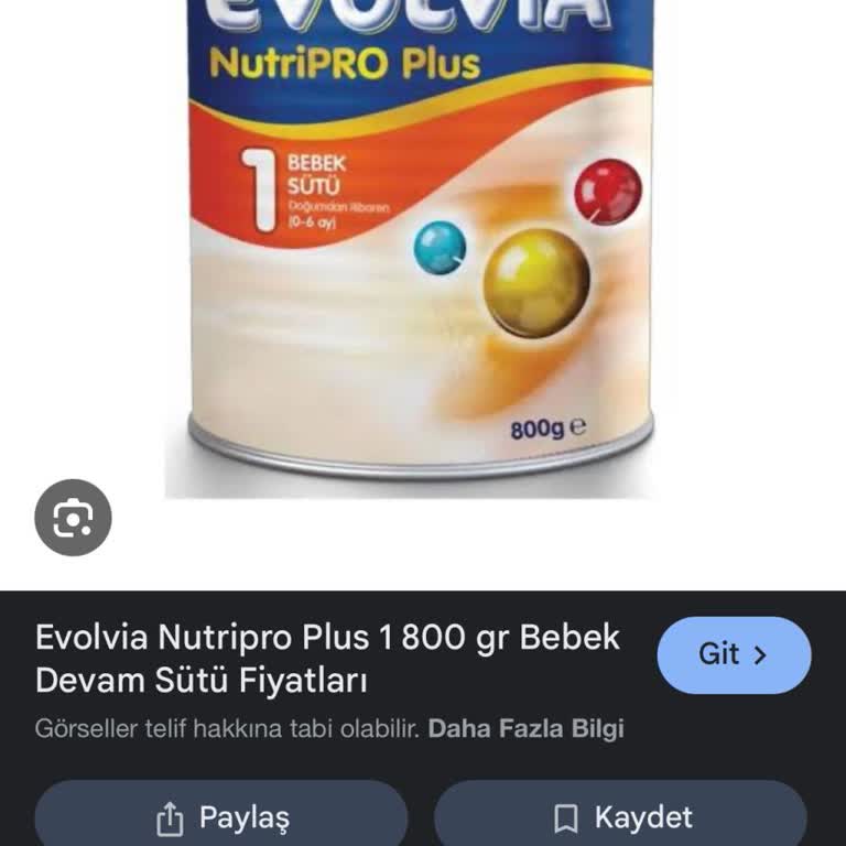 Evolvia Nutripro Plus 1 Mama Stok Sorunu