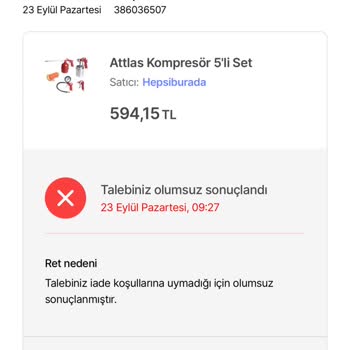 Hepsiburada Eksik Ürün Gönderişi