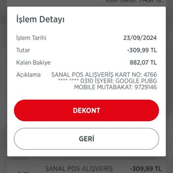 PUBG Mobile Diye Para Çekildi.
