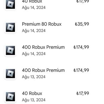 Roblox İznim Dışında Para Çekimi