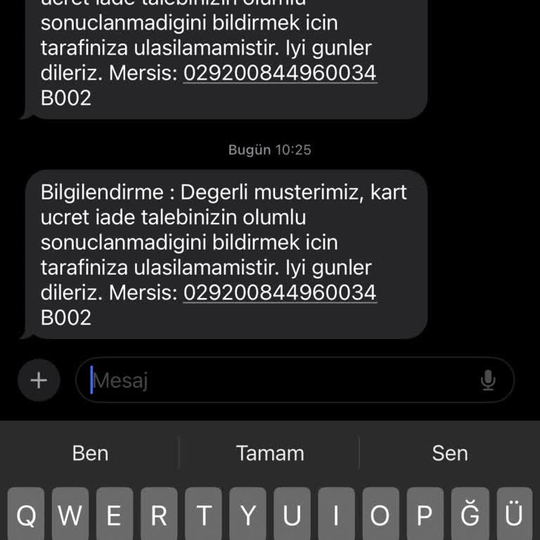 Denizbank Kredi Kartı Ücretini İptal Etmiyor