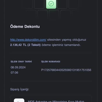 Dekorstilim - Erahome Dekorstilim'de Para Alıp Ürün Yollamıyorlar!