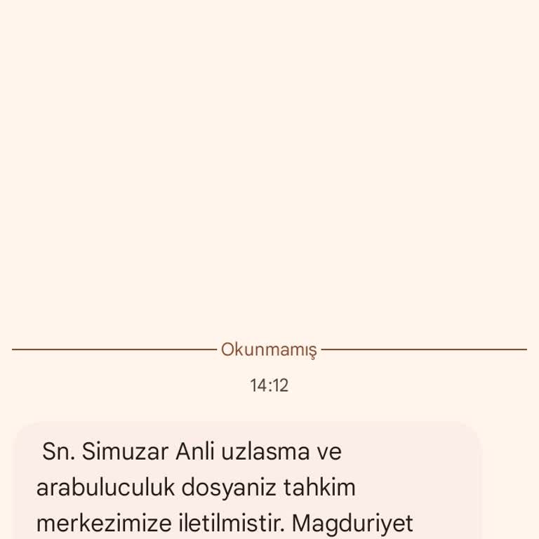 TLY UZLASMA (SMS) Tly Uzlaşma Mesajları
