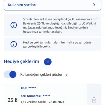 LCW Kazanıyorum Uygulaması Kuponlar Sıfır Tl!