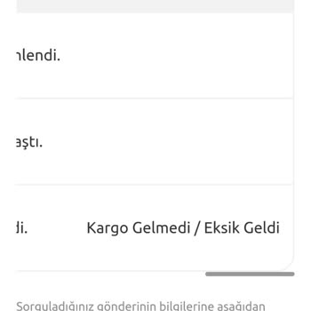 Yurtiçi Kargo Elime Ulaşmayan Kargomun Akıbetini Öğrenemiyorum