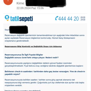 Tatil Sepeti Müşteri Memnuniyeti Sıfır