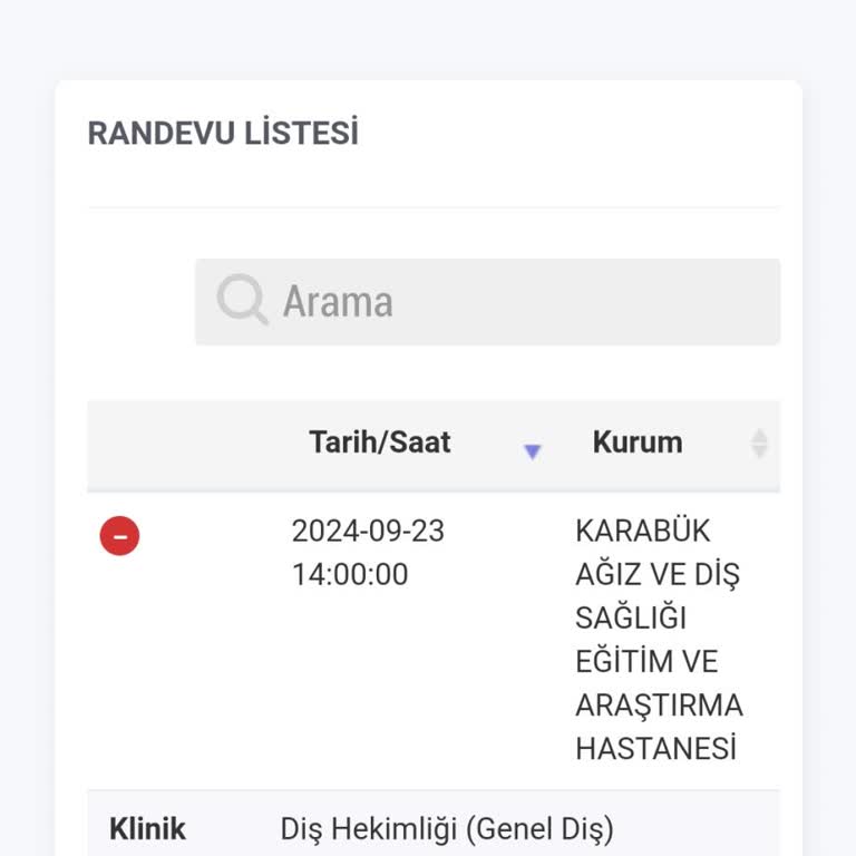 Karabük Eğitim Araştırma Hastanesi Diş Hekimi Randevusu Ve Tedavi Süreci