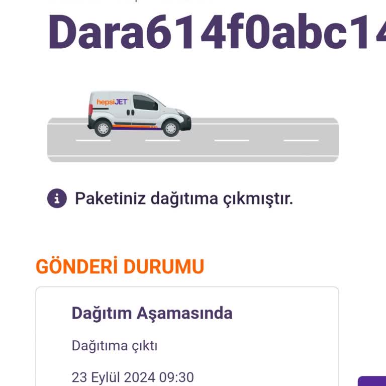 Hepsijet Kargo Teslimatında Yaşanan Gecikme Ve İletişim Sorunu
