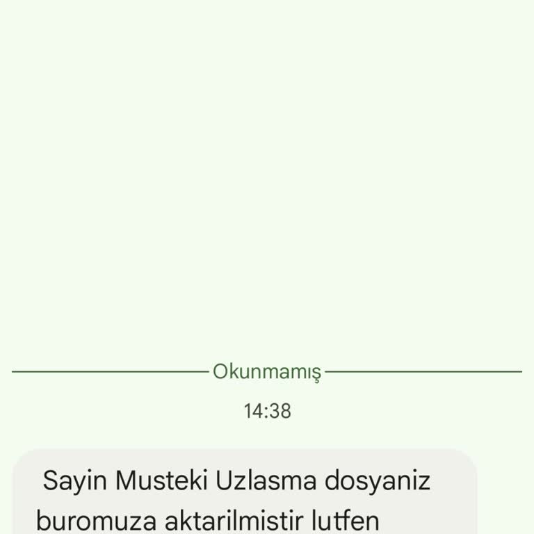 Tal Uzlaşma Adındaki Bir Yerden Gelen Mesaj