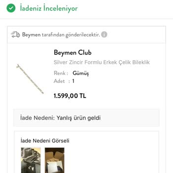 Beymen.com İademi Uzatıyor