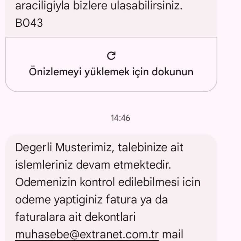 Extranet Ödenmiş Faturaya Rağmen İnternet Kesintisi Ve Ek Ücret Talebi!