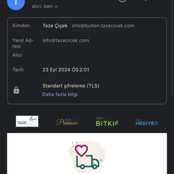 Tazecicek.com Görselle İlgisi Olmayan Solmuş Dağılmış Çiçek Gönderiyor