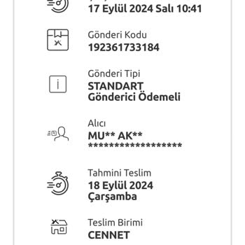 Yurtiçi Kargo'da Kaybolan Siparişim