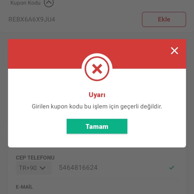 Obilet Girilen Kupon Kodu Bu İşlem İçin Geçerli Değildir.