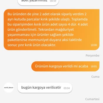 Trendyol Ve Satıcıdan Kırık Ürün Ve İade Sorunu