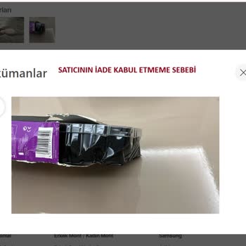Hepsiburada Hasarlı Ve Bozuk Ürün İadesinde Mağduriyet Yaşıyorum