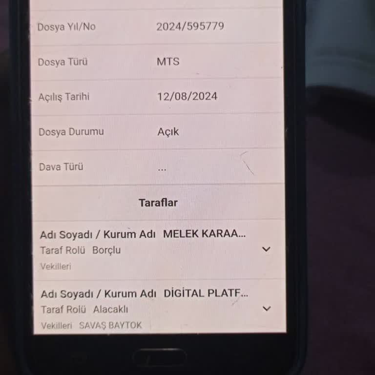 Digital Platform Teknoloji İcra İptali Talebi
