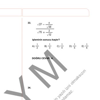 ÖSYM Optik İle Kitapçık Uyuşmuyor