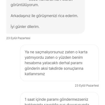Hepsiburada Para İadesi Yapmamak İçin Bahane Uyduruyor.