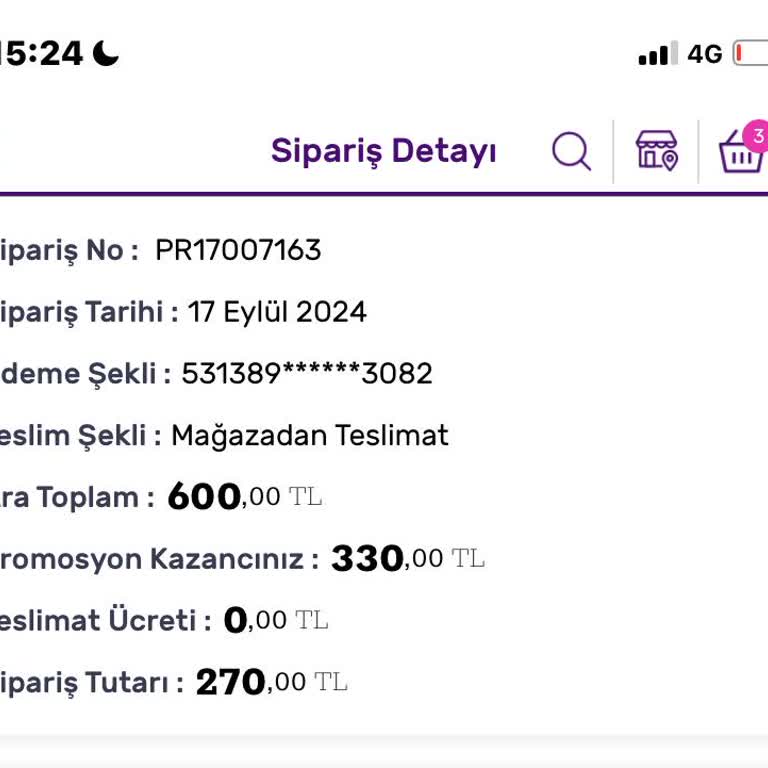 Gratis Siparişim 5 6 Gündüz Hazırlanmada