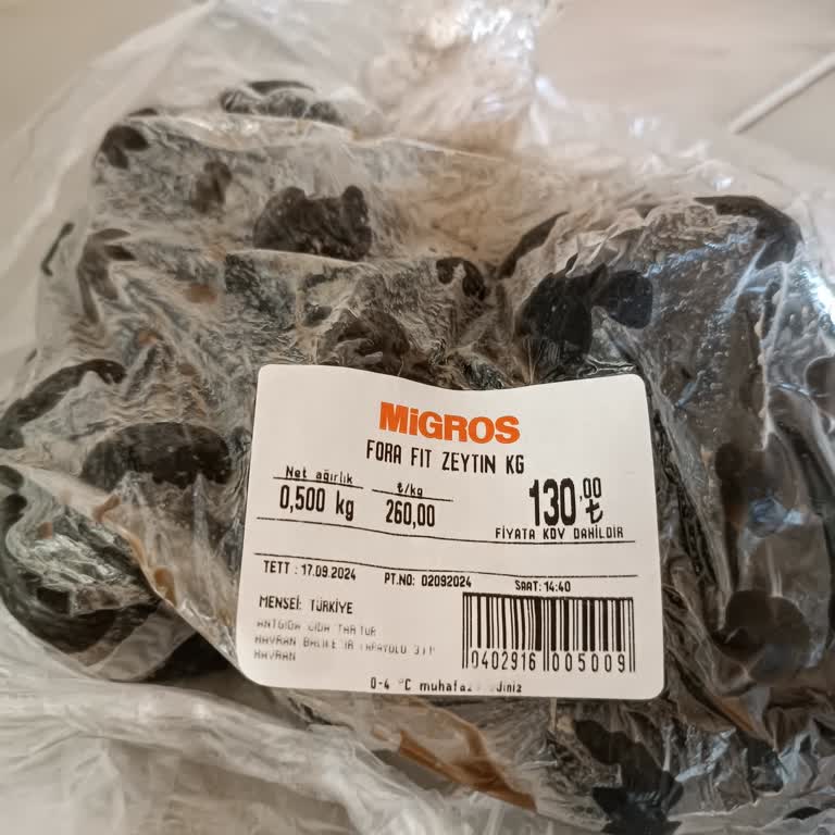 Antalya Sorumsuz Migros Sanal Market Ve Bayat Zeytinleri