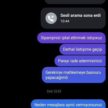 Luca Case Official Instagram Üzerinden Sipariş Verdiğimiz Ürün Gönderilmedi