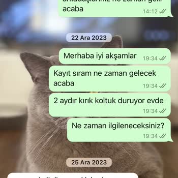 Gündoğdu Mobilya Evlilik Paketi Koltuğu Kırıldı, Firma Çözüm Sunmuyor