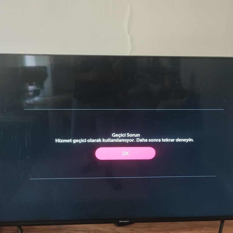 Skytech Televizyon Content Store Giriş Problemi