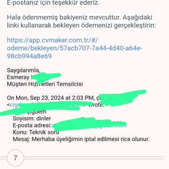 Cvmaker.com.tr Cvmalker.tr Üyelik İptali Hk