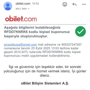Obilet Açığa Alma Kesinti Sorunu