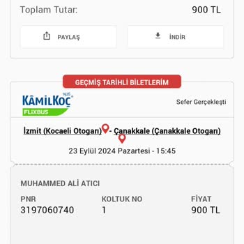 Kamil Koç'un Anında İptal Özelliğine Uymaması