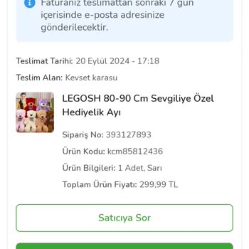 Çiçek Sepeti Legosh Oyuncak Eksik Ürün