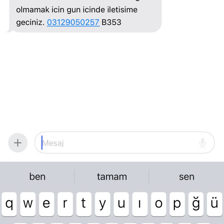 Tal Uzlaşma Ceza Mesajı