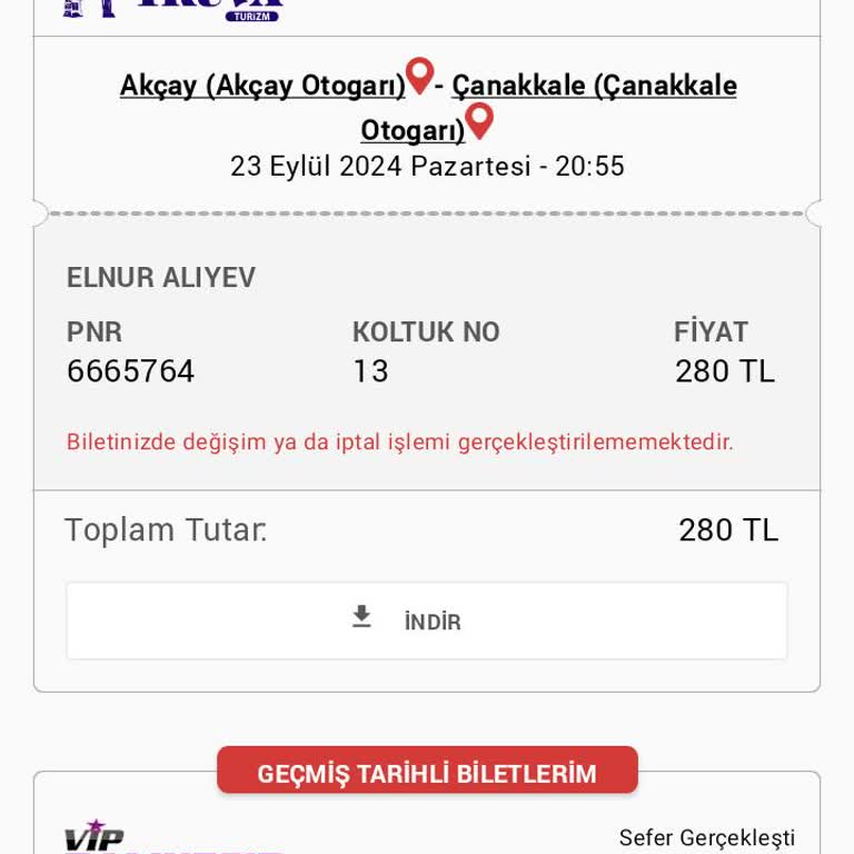 Obilet Sefer İptali Ve Müşteri Hizmetleri Sorunu