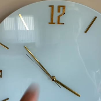 MetaQuartz Aksesuar (metasery) Metaquartz'dan Aldığımız Duvar Saatindeki Sorunlar Ve İade Problemi