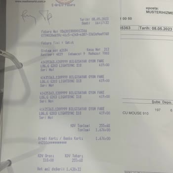 Logitech Marka Mouse Firma Ve Servisinden Şikayetçiyim